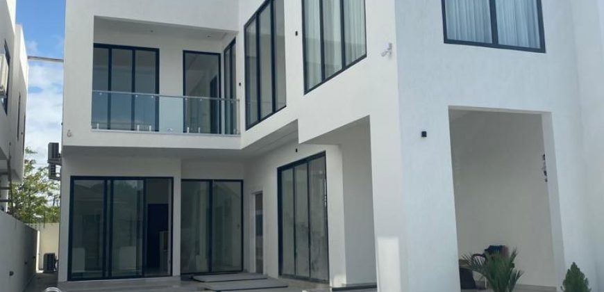 Morden 4 bedroom with 1 bedroom boys Quarters for sale at Eastlegon Adjiringanor