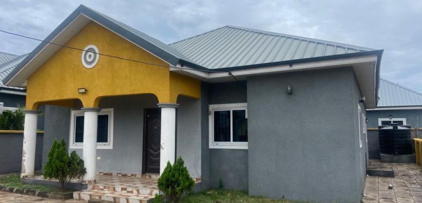 Newly built 3 bedroom self compound in a gated community at Tema community 25 Adom Estate for sale